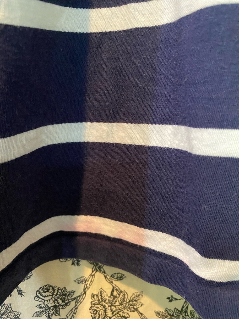 4 Ralph LaurenWomen’s Short Sleeve V-Neck Tees - Navy/White & Black/White Stripe - Picture 5 of 10